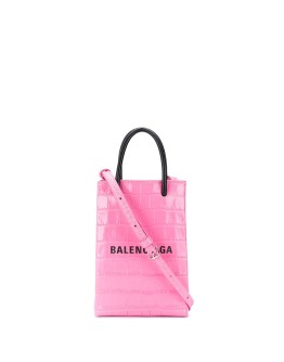 Shopping phone-holder crossbody bag