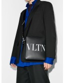 VLTN logo-print shoulder bag
