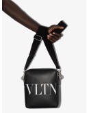 VLTN logo-print shoulder bag