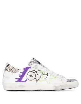 Superstar glitter Love sneakers