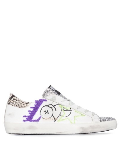 Superstar glitter Love sneakers