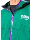 zipped hooded track jacket