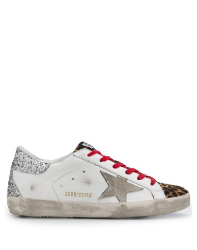 Superstar leopard-print sneakers