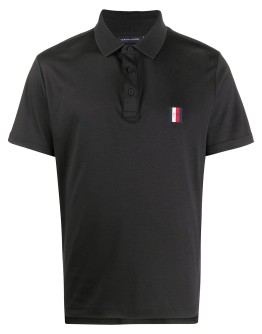 logo-embroidered polo shirt
