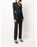 button-front jumpsuit