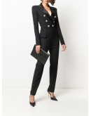 button-front jumpsuit