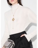 FF logo necklace