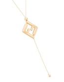 FF logo necklace