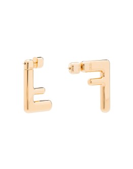 FF logo earrings