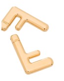 FF logo earrings