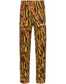 tiger-print track pants