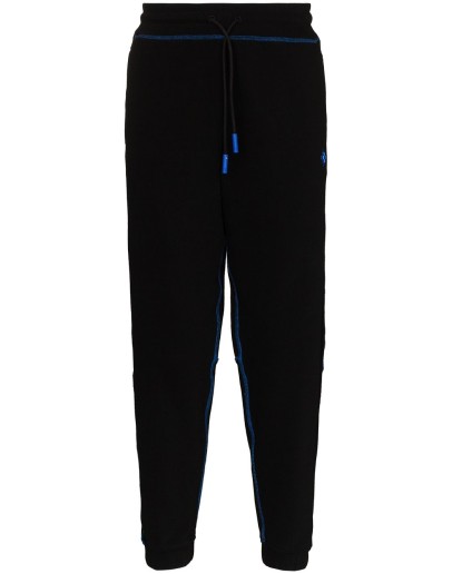 cross slim fit jogging trousers