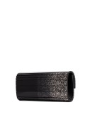 Sweetie marble-effect clutch bag