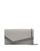 Emmie glitter clutch bag