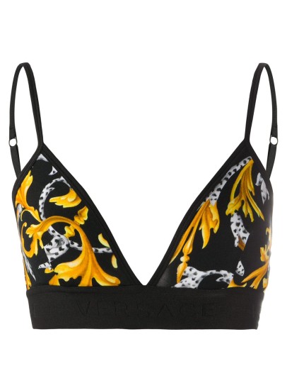 Acanthus triangle-cup bra