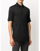 logo embroidered polo shirt