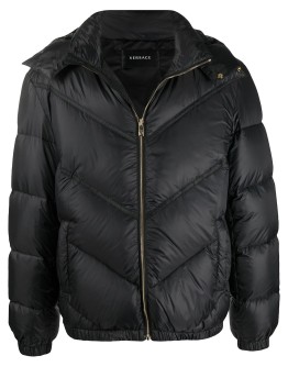 hooded puffer jacket