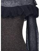ruffle detail jumper