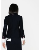 4-Bar cropped blazer