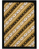 baroque-print beach towel