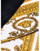 baroque-print beach towel