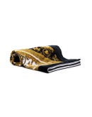 baroque-print beach towel