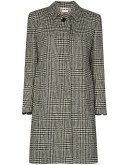 checked houndstooth coat
