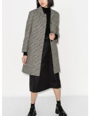 checked houndstooth coat