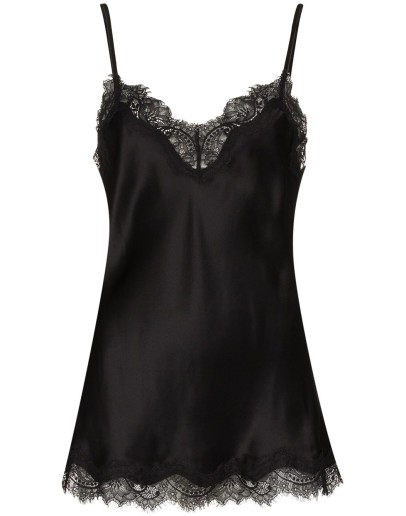 Scarlett lace-trimmed camisole 