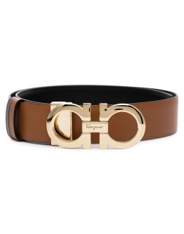Gancini buckle belt