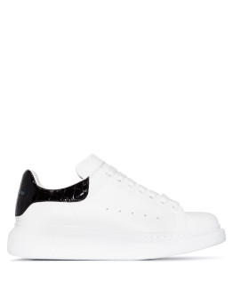 Oversized lace-up sneakers
