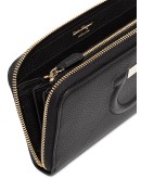 Gancini leather wallet