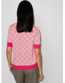 GG jacquard knitted top