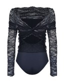 layered lace bodysuit