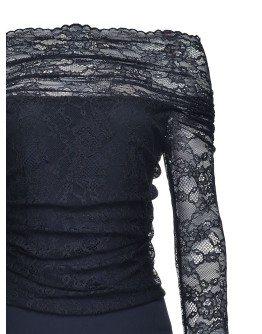 layered lace bodysuit