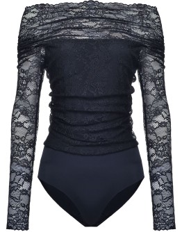 layered lace bodysuit