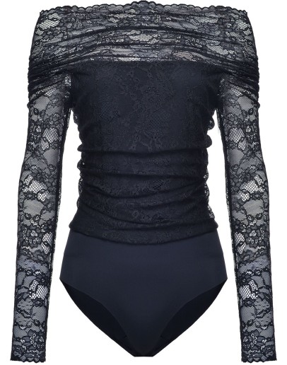 layered lace bodysuit