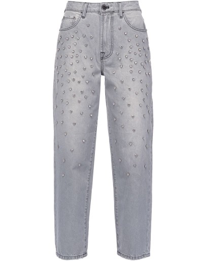crystal embellished jeans