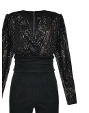 sequin-embellished jumpsuit