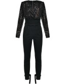 sequin-embellished jumpsuit