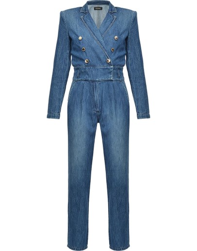 double-breasted boiler suit