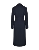 tie-waist longline coat