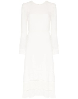 Valerie tiered midi dress