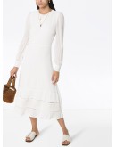 Valerie tiered midi dress