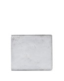 distressed bifold wallet