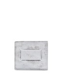 distressed bifold wallet