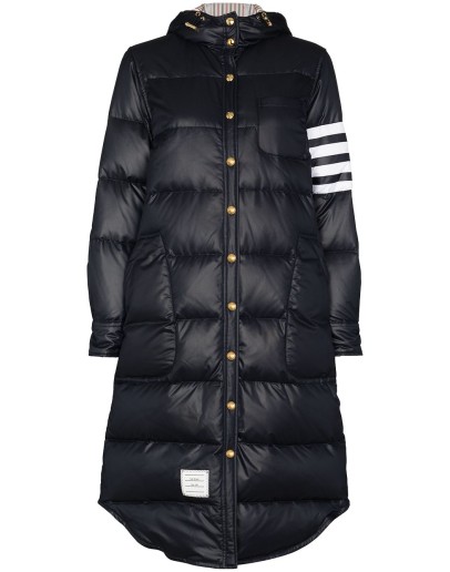 hooded puffer coat