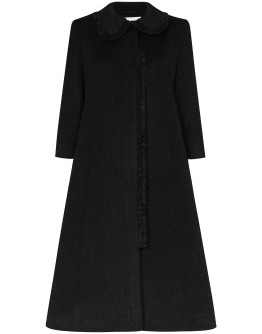 A-line wool coat