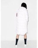 4-bar stripe puffer coat