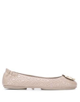 Minnie quilted ballerina flats